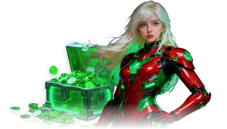 Epic warrior character and golden trophy featured in Bet4Star games